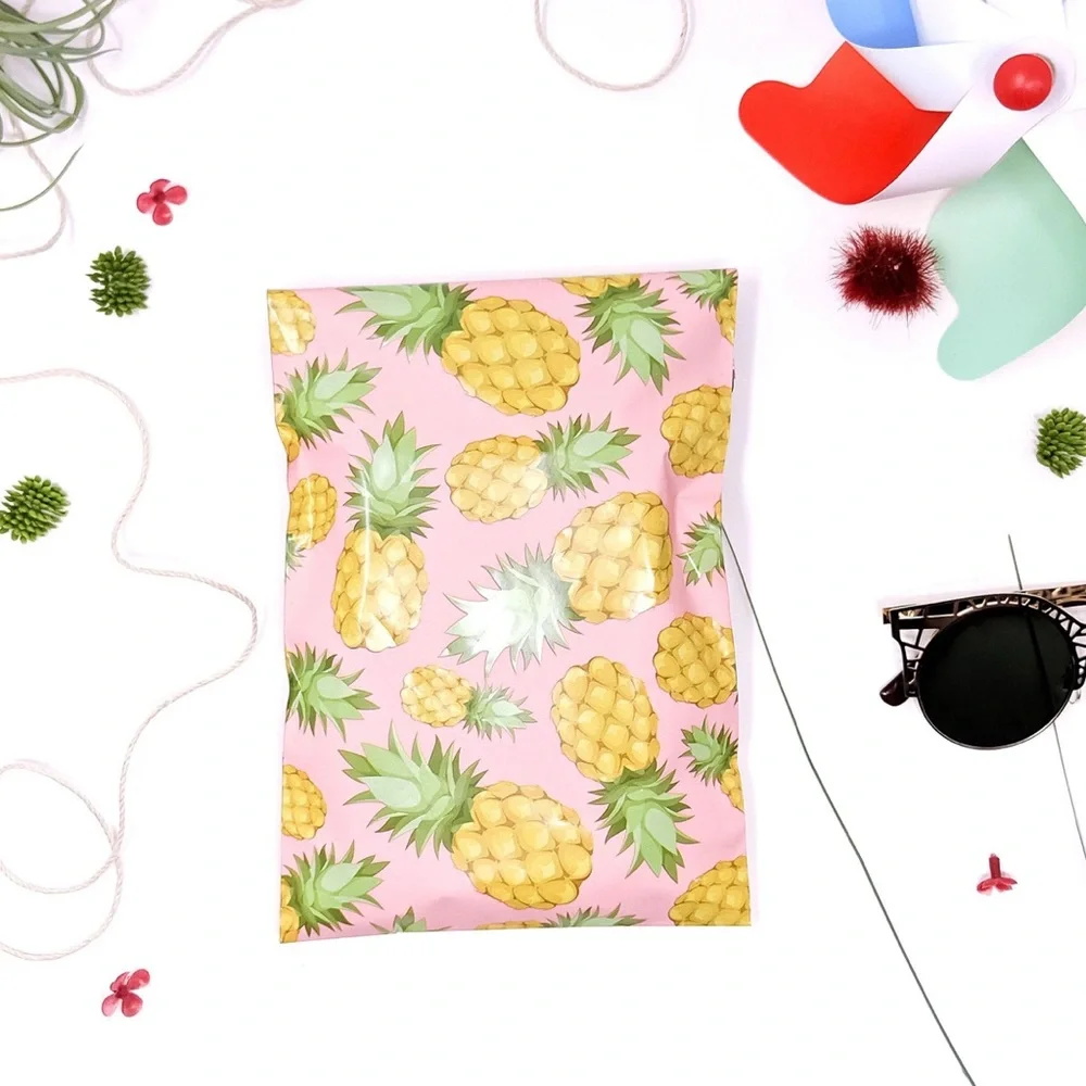 (20) 6x9 Pineapple Poly Mailers